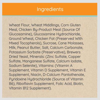 Show full view: Howl's Kitchen Hip & Joint Peanut Butter Flavor Biscuits Dog Treats, 2.62-lb bag slide 7 of 11