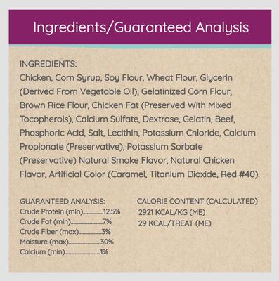 Show full view: Howl's Kitchen Meaty Medallions Chicken & Beef Flavor Dog Treats, 12-oz bag slide 7 of 10