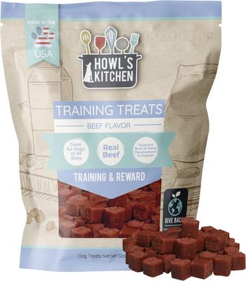 Show full view: Howl's Kitchen Training Bites Beef Flavor Dog Treats, 12-oz bag slide 4 of 10