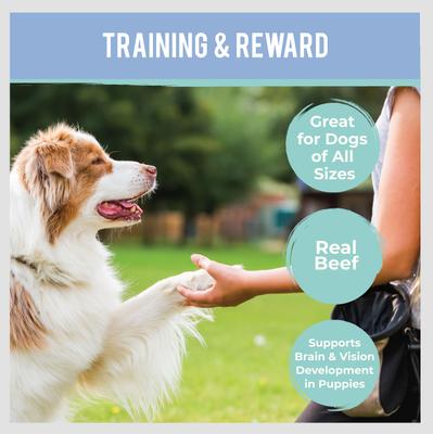 Show full view: Howl's Kitchen Training Bites Beef Flavor Dog Treats, 12-oz bag slide 5 of 10