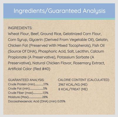 Show full view: Howl's Kitchen Training Bites Beef Flavor Dog Treats, 12-oz bag slide 7 of 10