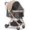 Show in main carousel: HPZ Pet Rover Lite Premium Light Travel Airline-Compatible Pet Stroller, Taupe slide 1 of 10