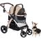 Show in main carousel: HPZ Pet Rover Luxury Carrier, Car Seat & Pet Stroller, Taupe slide 1 of 10