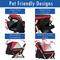 Show in main carousel: HPZ Rover G2 Premium Expandable No-Zip Dog & Cat Stroller, Red slide 5 of 10