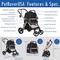 Show in main carousel: HPZ Rover Prime G2 Luxury 3-in-1 Dog & Cat Stroller, Black slide 8 of 10