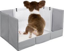 HQ4US 4LEGS Foldable Waterproof Dog & Cat Litter Box, Small slide 1 of 9