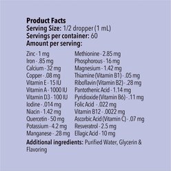 Huggibles All-in-One Multi Chicken Flavored Liquid Multivitamin for Dogs & Cats, 2-fl oz bottle slide 2 of 2