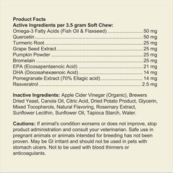 Huggibles Allergy & Immunity Support Chicken Flavored Soft Chew Allergy & Immune Supplement for Dogs, 90 count slide 2 of 2