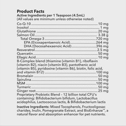 Huggibles Tasty Toppers Senior Vitality Blend Wild Salmon Flavored Multivitamin for Senior Dogs & Cats, 32-fl oz bottle slide 2 of 2