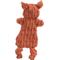 Show in main carousel: HuggleHounds Barnyard HuggleFlatties Tough Squeaky Plush Dog Toys, Small, 3 count slide 4 of 11