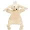 Show in main carousel: HuggleHounds Bobbi Bunny HuggleFlatties Tough Plush Dog Toy, Yellow, Large slide 1 of 8
