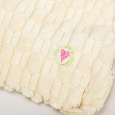 Show full view: HuggleHounds Bobbi Bunny HuggleFlatties Tough Plush Dog Toy, Yellow, Large slide 6 of 8