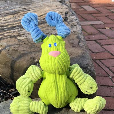 Show full view: HuggleHounds Bugsy Bunny Fusion Dog Toy, Medium slide 2 of 2
