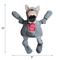 Show in main carousel: HuggleHounds College Mascot Plush Corduroy Knottie Squeaky Plush Dog Toy, North Carolina State Wolfpack, Large slide 2 of 10