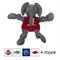Show in main carousel: HuggleHounds College Mascot Plush Corduroy Knottie Squeaky Plush Dog Toy, Alabama Crimson Tide, Small slide 1 of 11