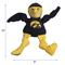 Show in main carousel: HuggleHounds College Mascot Plush Corduroy Knottie Squeaky Plush Dog Toy, Iowa Hawkeyes, Large slide 2 of 10