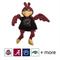 Show in main carousel: HuggleHounds College Mascot Plush Corduroy Knottie Squeaky Plush Dog Toy, South Carolina Gamecocks, Large slide 1 of 11