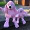 Show in main carousel: HuggleHounds Diva Poodle Knottie Dog Toy, Pink, Large  slide 4 of 5