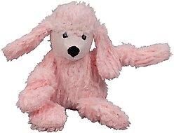 HuggleHounds Diva Poodle Knottie Dog Toy, Pink, Small 