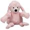 Show in main carousel: HuggleHounds Diva Poodle Knottie Dog Toy, Pink, Small  slide 3 of 5