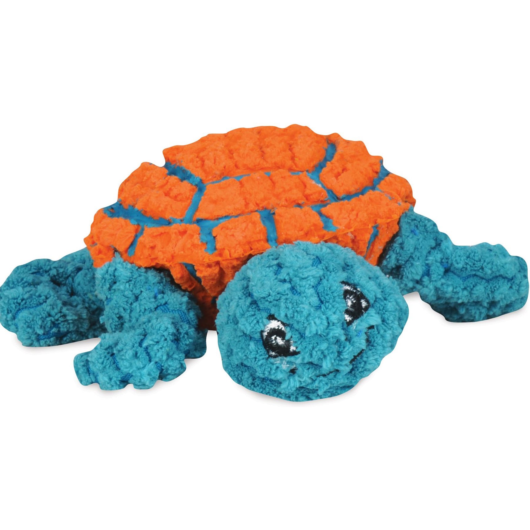 HuggleHounds Dude Turtle Fusion Dog Toy, Medium
