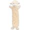 Show in main carousel: HuggleHounds Fluffer Long & Lovelie Louise Lamb Tough Plush Dog Toy, Ivory, Large slide 1 of 6