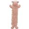 Show in main carousel: HuggleHounds Fluffer Long & Lovelie Penelope Pig Tough Plush Dog Toy, Pink, Large slide 3 of 6