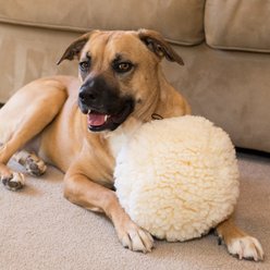 HuggleHounds HuggleFleece Ball Dog Toy, Large slide 2 of 6