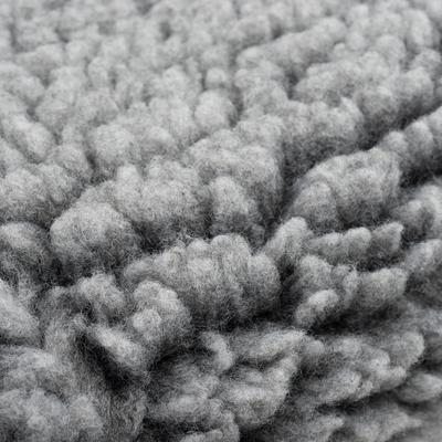 Show full view: HuggleHounds HuggleFleece Faux Lambswool Dog & Cat Crate Mat, Gray, X-Small slide 4 of 7