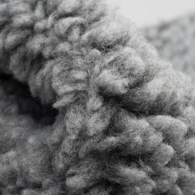 Show full view: HuggleHounds HuggleFleece Faux Lambswool Dog & Cat Crate Mat, Gray, X-Small slide 3 of 7