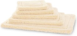 HuggleHounds HuggleFleece Faux Lambswool Dog & Cat Crate Mat, Natural, Large