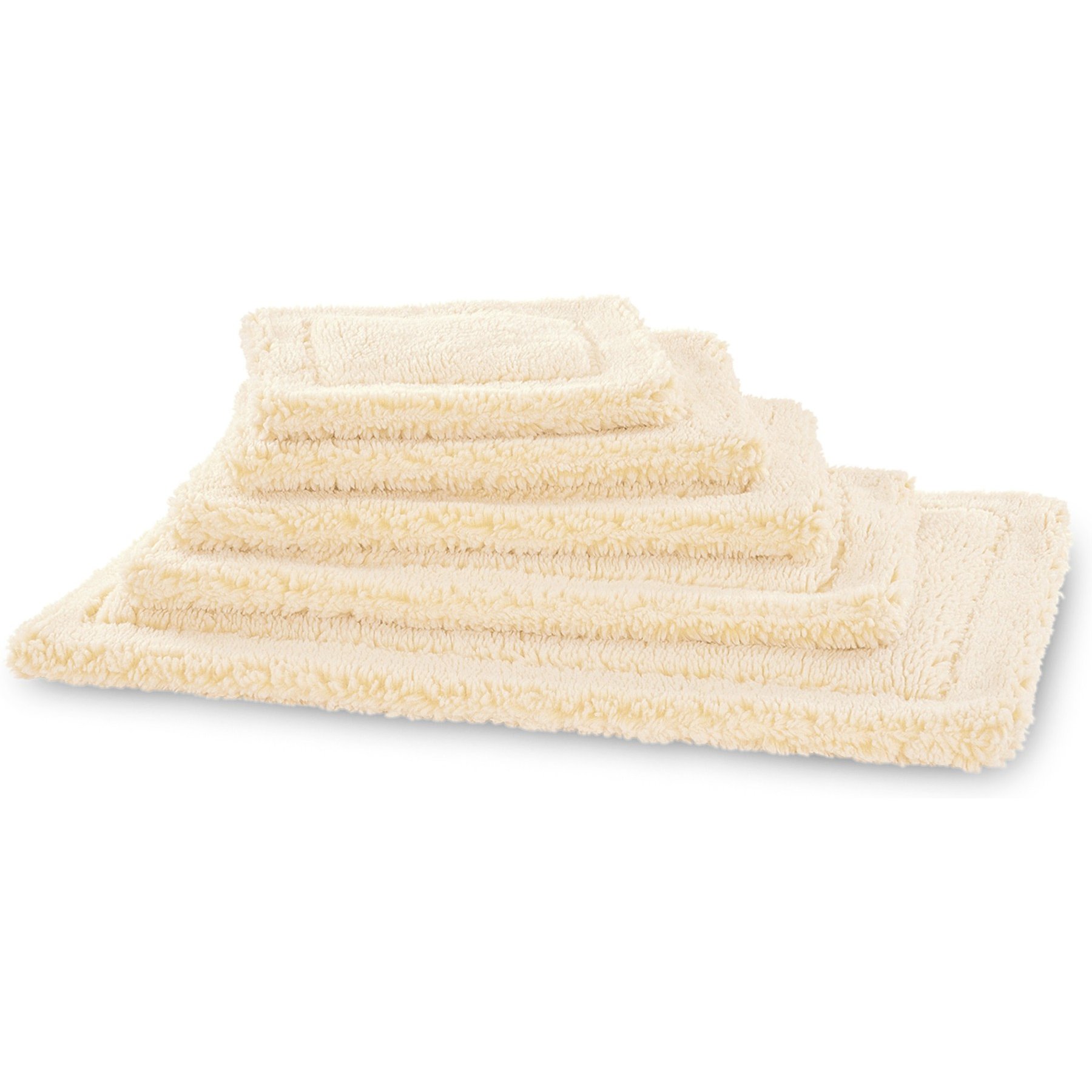 HuggleHounds HuggleFleece Faux Lambswool Dog & Cat Crate Mat, Natural, Medium