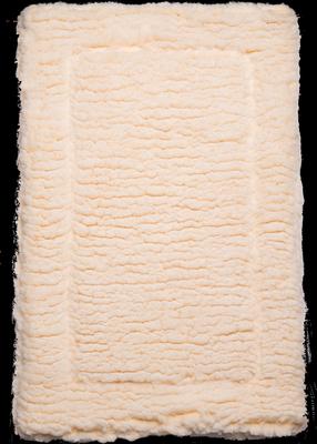 Show full view: HuggleHounds HuggleFleece Faux Lambswool Dog & Cat Crate Mat, Natural, Medium slide 2 of 10