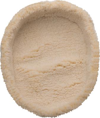 Show full view: HuggleHounds HuggleFleece HuggleSnuggler Bolster Dog & Cat Bed, Natural, Small slide 2 of 6