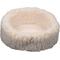 Show in main carousel: HuggleHounds HuggleFleece HuggleSnuggler Bolster Dog & Cat Bed, Natural, X-Small slide 1 of 8