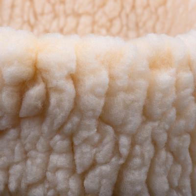 Show full view: HuggleHounds HuggleFleece HuggleSnuggler Bolster Dog & Cat Bed, Natural, X-Small slide 5 of 8