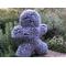 Show in main carousel: HuggleHounds HuggleFleece Man Tough-Chewer Plush Dog Toy, Medium, Gray slide 3 of 5