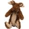 Show in main carousel: HuggleHounds Maple Moose X-Brace Tough Squeaky Plush Dog Toy, Brown, Large slide 1 of 9