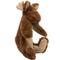 Show in main carousel: HuggleHounds Maple Moose X-Brace Tough Squeaky Plush Dog Toy, Brown, Large slide 3 of 9