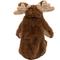 Show in main carousel: HuggleHounds Maple Moose X-Brace Tough Squeaky Plush Dog Toy, Brown, Large slide 4 of 9