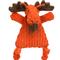 Show in main carousel: HuggleHounds Morris Moose HuggleFlatties Tough Plush Dog Toy, Orange, Large slide 1 of 10