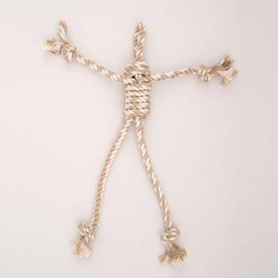 Show full view: HuggleHounds Redwood Raccoon X-Brace Tough Squeaky Plush Dog Toy, Gray, Large slide 5 of 9