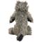Show in main carousel: HuggleHounds Redwood Raccoon X-Brace Tough Squeaky Plush Dog Toy, Gray, Large slide 4 of 9