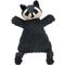Show in main carousel: HuggleHounds Reggie Raccoon HuggleFlatties Tough Plush Dog Toy, Gray, Large slide 1 of 7