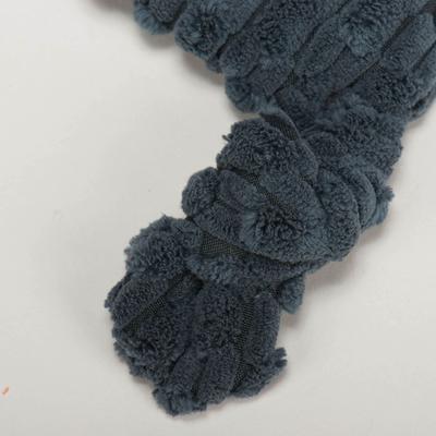 Show full view: HuggleHounds Reggie Raccoon HuggleFlatties Tough Plush Dog Toy, Gray, Large slide 5 of 7