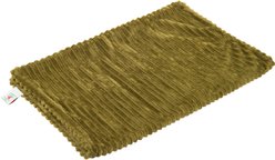 HuggleHounds Scout Blankie 2-Sided Plush Dog & Cat Blanket, Olive slide 2 of 6