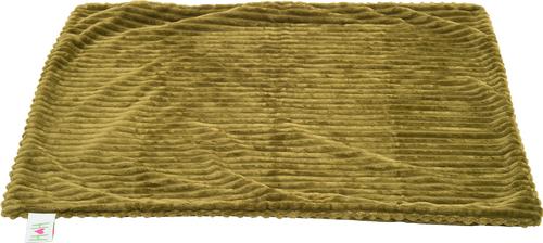 Show full view: HuggleHounds Scout Blankie 2-Sided Plush Dog & Cat Blanket, Olive slide 4 of 6