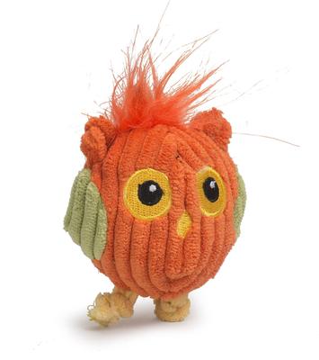 Show full view: HuggleHounds Wee Balls Raccoon, Owl, Pig, Bunny, Sock Monkey Dog Toys, X-Small/Small, 5-pk slide 6 of 9