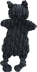 HuggleHounds Woodland HuggleFlatties Tough Squeaky Plush Dog Toys, Small, 3 count slide 2 of 9