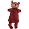 Show in main carousel: HuggleHounds Woodland HuggleFlatties Tough Squeaky Plush Dog Toys, Small, 3 count slide 9 of 10